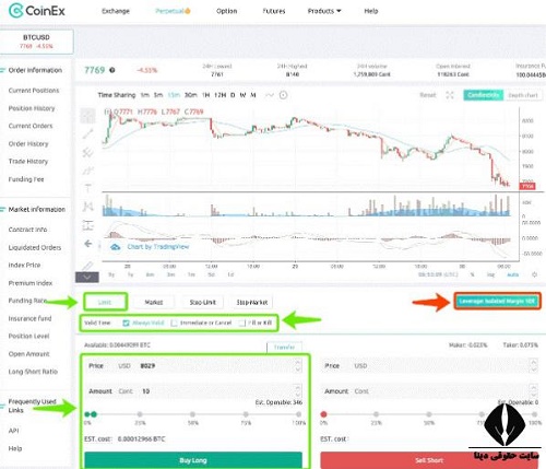 خرید و فروش در سایت کوینکس