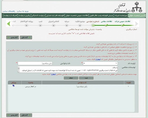 نحوه و مراحل ثبت اینترنتی تاسیس شخصیت حقوقی