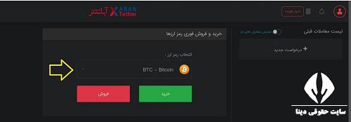 صرافی آبان تتر