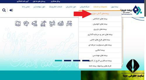 سایت بیمه میهن