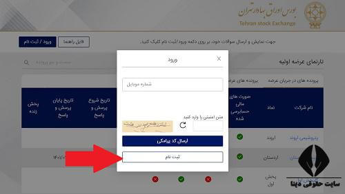 ورود به سایت ipo.tse.ir 