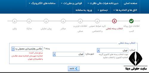  شرایط تاسیس عکاسی