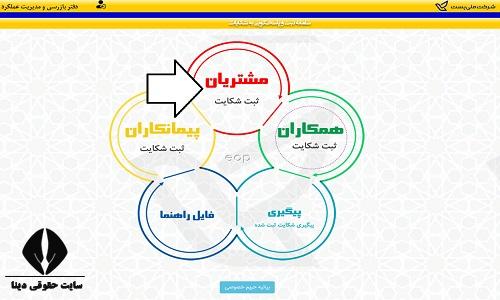 شکایت از پست 