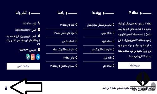 آدرس شهرداری منطقه 13 تهران 