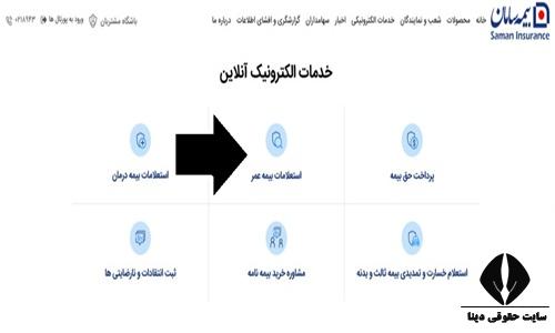 استعلام بیمه سامان با کد ملی 