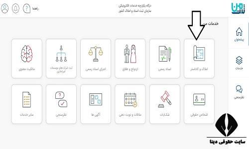 استعلام سند تک برگی با کد ملی