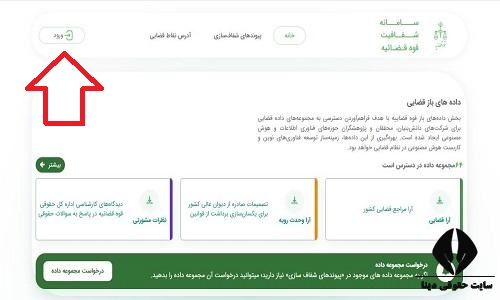 سامانه شفافیت قوه قضائیه 